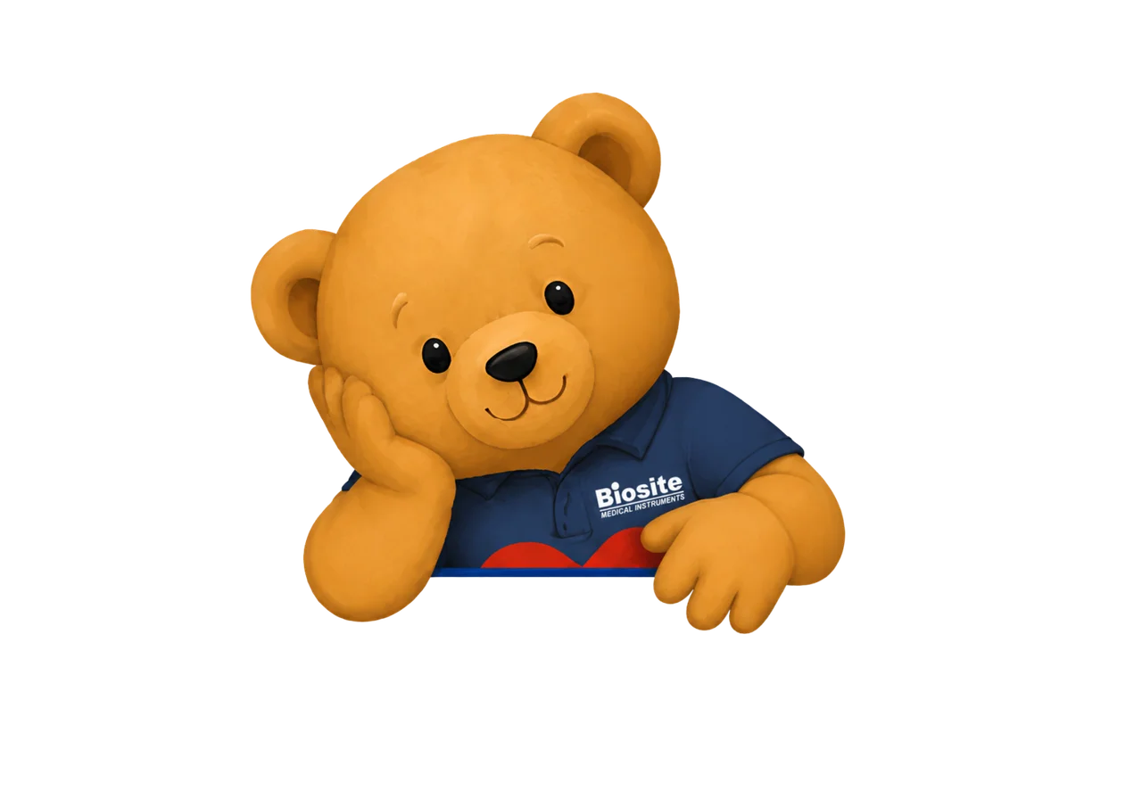 Biosite bear mascot